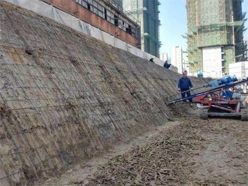 呼中建筑边坡支护